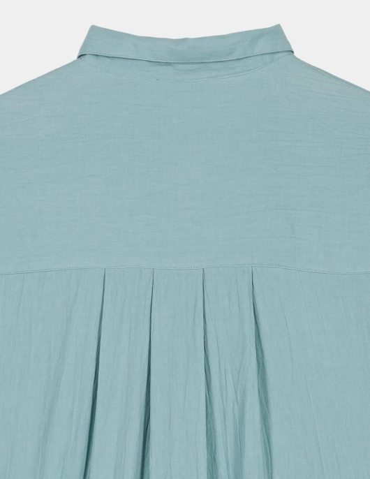 Chemise Aimi Bleu 100% Coton Jade | Femme Harris Wilson Chemises & Blouses